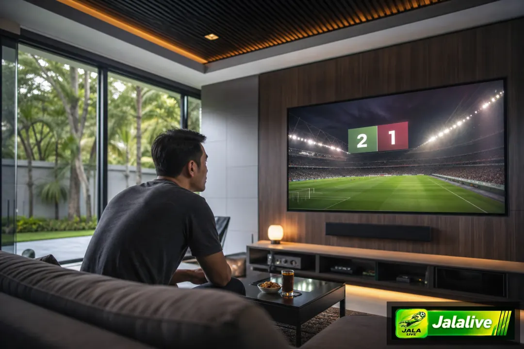 Ilustrasi sepak bola Jalalive